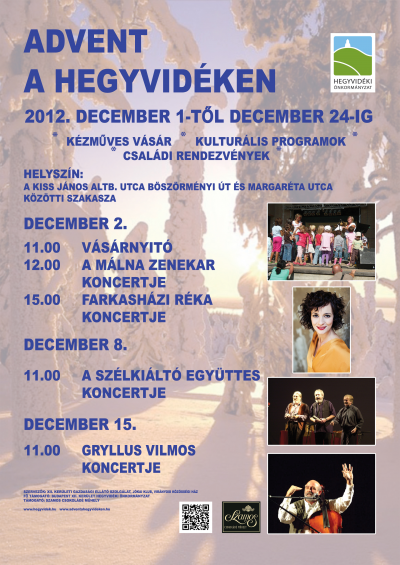 Advent a Hegyvid�ken